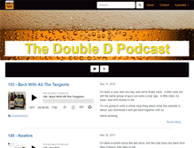 Tablet Screenshot of doubledpodcast.com